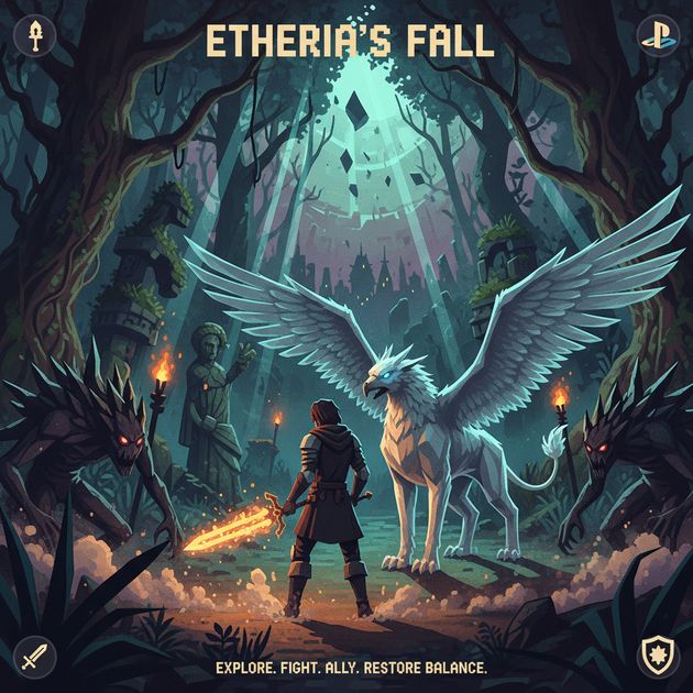 Beneath the Withered Canopy - Jabali AI Poster