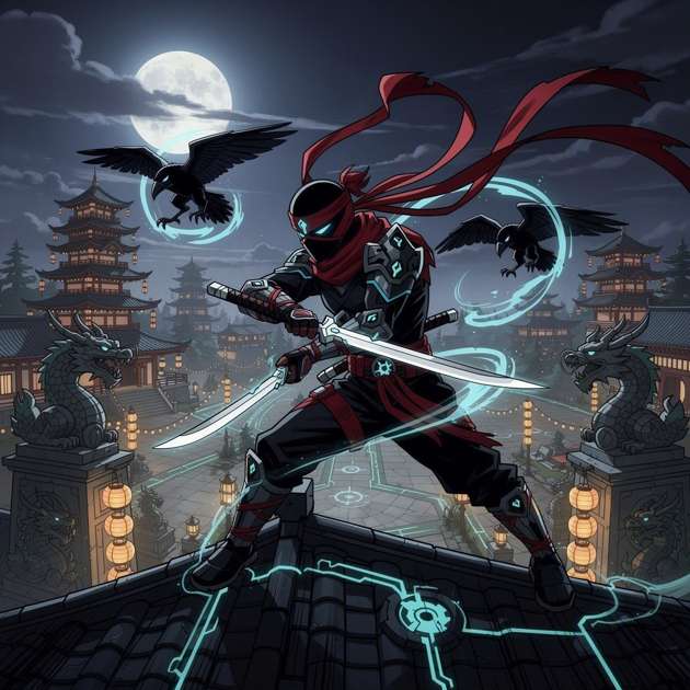 Hayabusa Shadow Strike - Jabali AI Poster