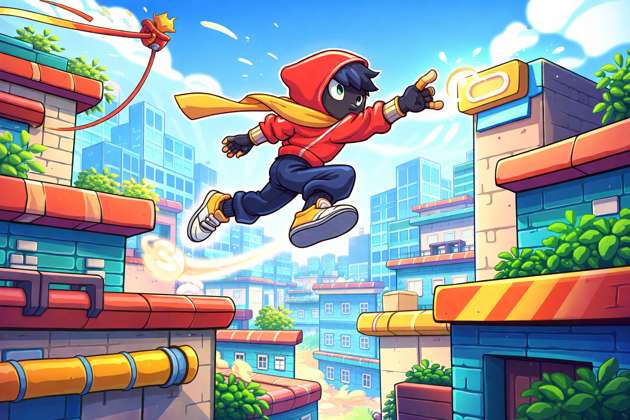 Parkour Dash - Jabali AI Poster