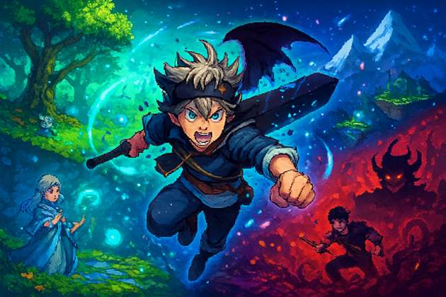 Black Clover: Mana Run - Jabali AI Poster