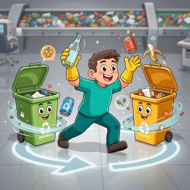 Bin Swap Sort - Jabali AI Poster