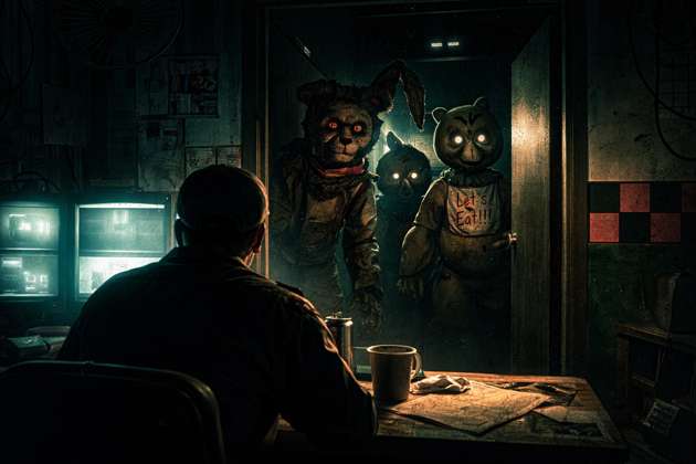 Midnight Shift at Freddy's - Jabali AI Poster