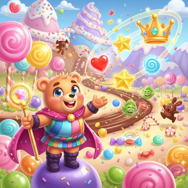 Sweet Quest Saga - Jabali AI Poster