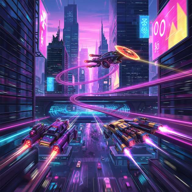 Neon Rivals: Velocity Underground - 3D Racing by Jabali AI