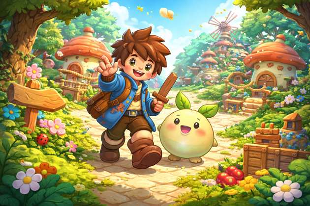 Jack and Poy Adventure - Jabali AI Poster