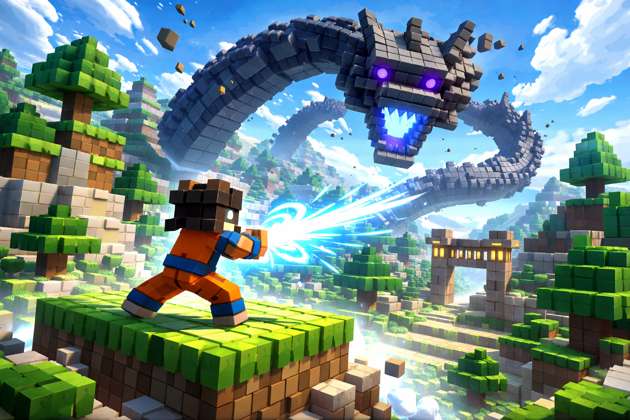 CubeCraft Adventures - Jabali AI Poster