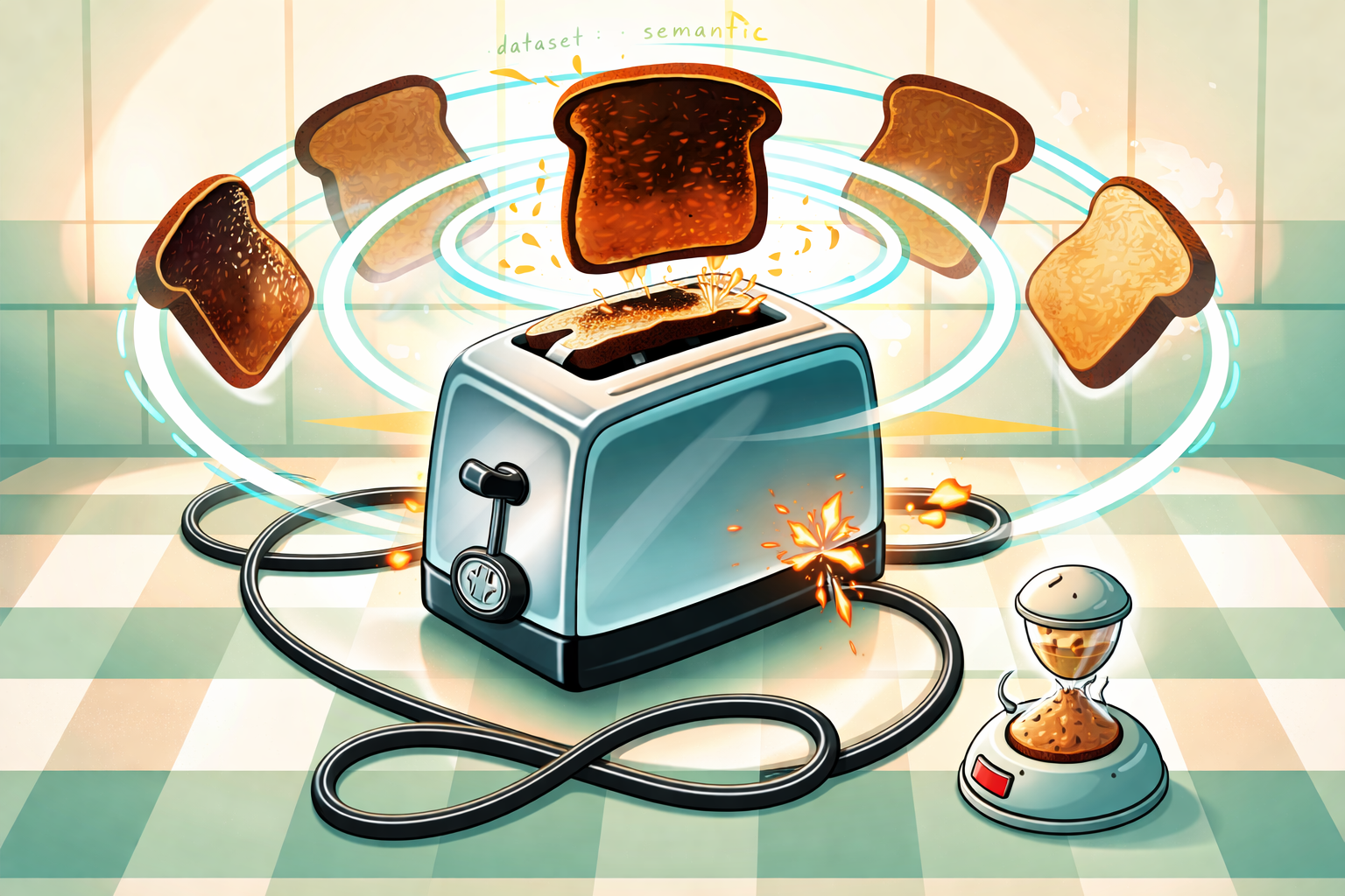 Toast Loop Trouble - Instant game by Jabali AI