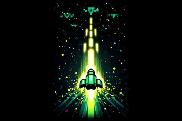Pixel Blaster - Jabali AI Poster