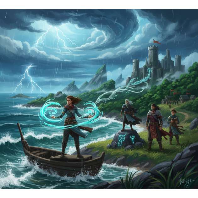 Tempestbound: Isle of Storms - Jabali AI Poster