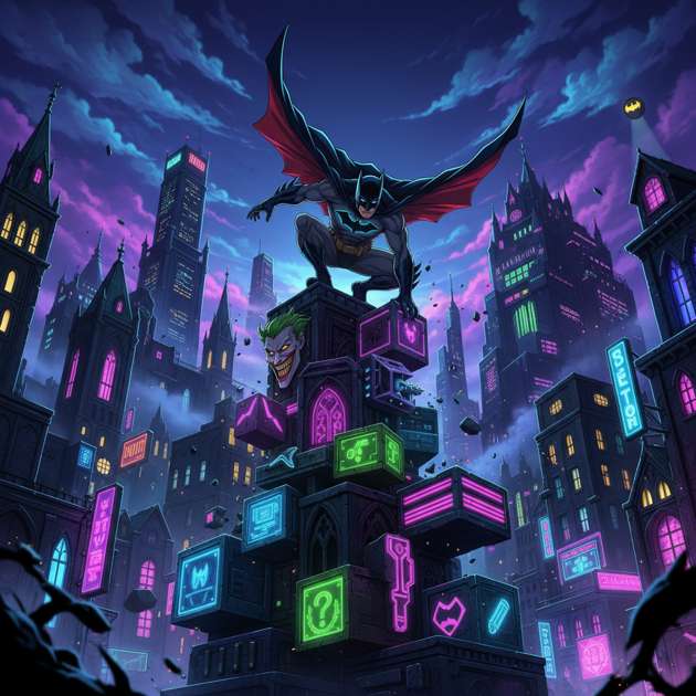 Batman: Gotham Stacks - Jabali AI Poster