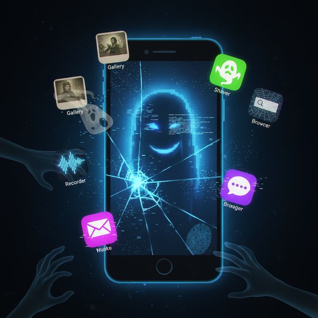 Whispered Truths: Cursed Apps - Jabali AI Poster