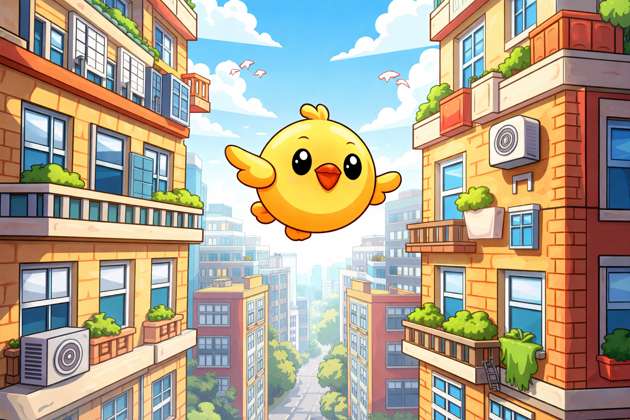 Flappy Skyline - Jabali AI Poster