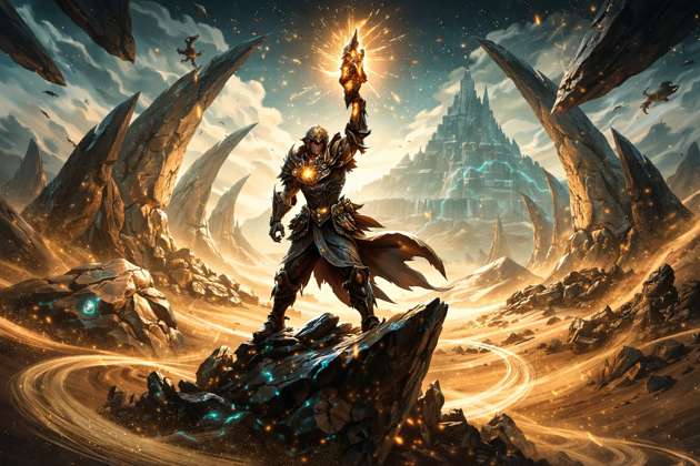 Zherzamin Shadow Realms - Jabali AI Poster