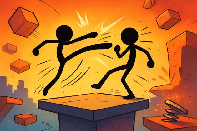 Stickman Arena Duel - Jabali AI Poster