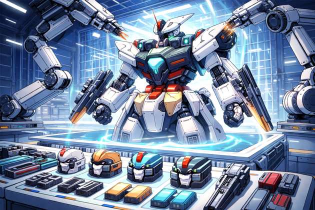 Gundam Forge - Jabali AI Poster