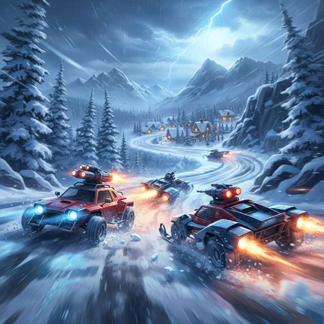 Iceroad Showdown - 3D Racing by Jabali AI