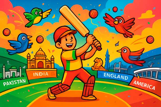 Birdie Cricket Bash - Jabali AI Poster