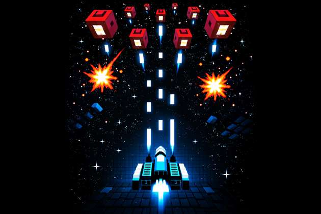 Pixel Blaster - Jabali AI Poster