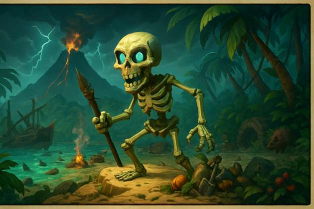 Captain Tibia Bonesworth - Jabali AI Poster