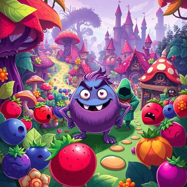 Berryville: Monster Munch - Jabali AI Poster