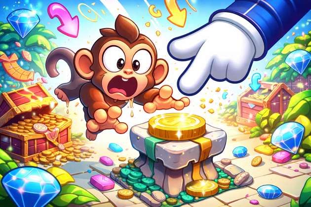 Monkey Denial Clicker - Jabali AI Poster