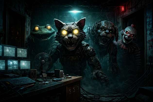 Noite dos 20 Animatrônicos - Jabali AI Poster
