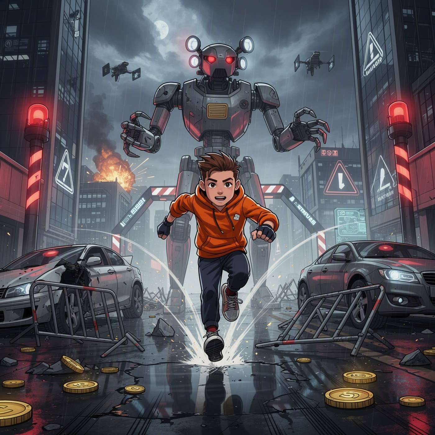 Toffi Escape City Run game artwork