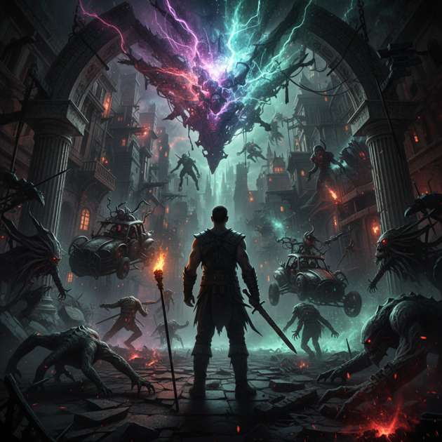 Labyrinth of the Unbound - Jabali AI Poster