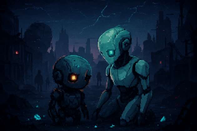 Fractured Skyline - Jabali AI Poster