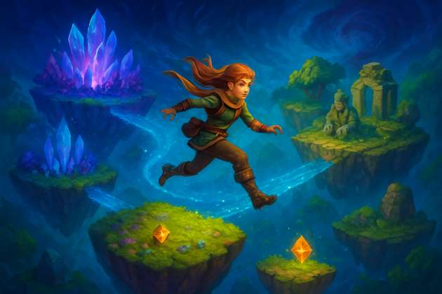 Skybound Relics - Jabali AI Poster