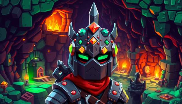 Cavern Quest - Jabali AI Poster