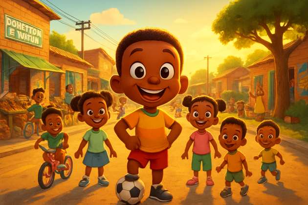 Kokwenu's Township Adventure - Jabali AI Poster