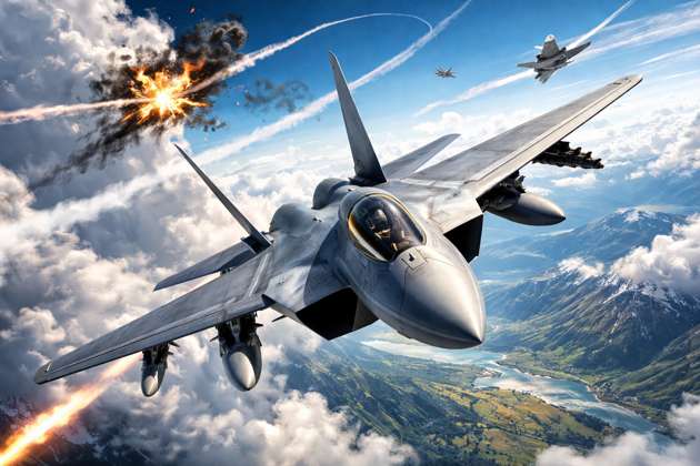 Sky Ace Dogfight - Jabali AI Poster