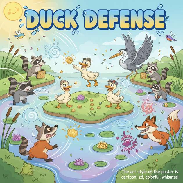 Duck Defense - Strategic Defense Arcade by Jabali AI