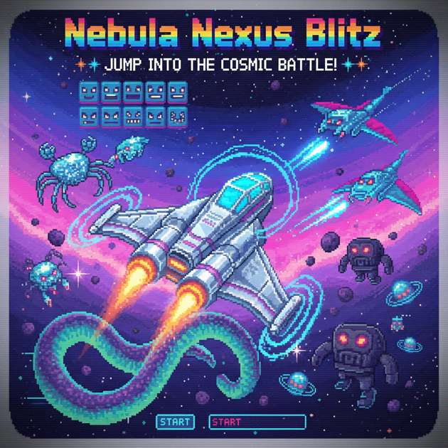 Nebula Nexus Blitz - Jabali AI Poster