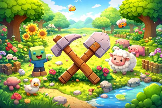 Free Time Farmcraft - Jabali AI Poster