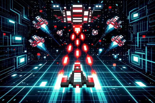 Pixel Blaster - Jabali AI Poster