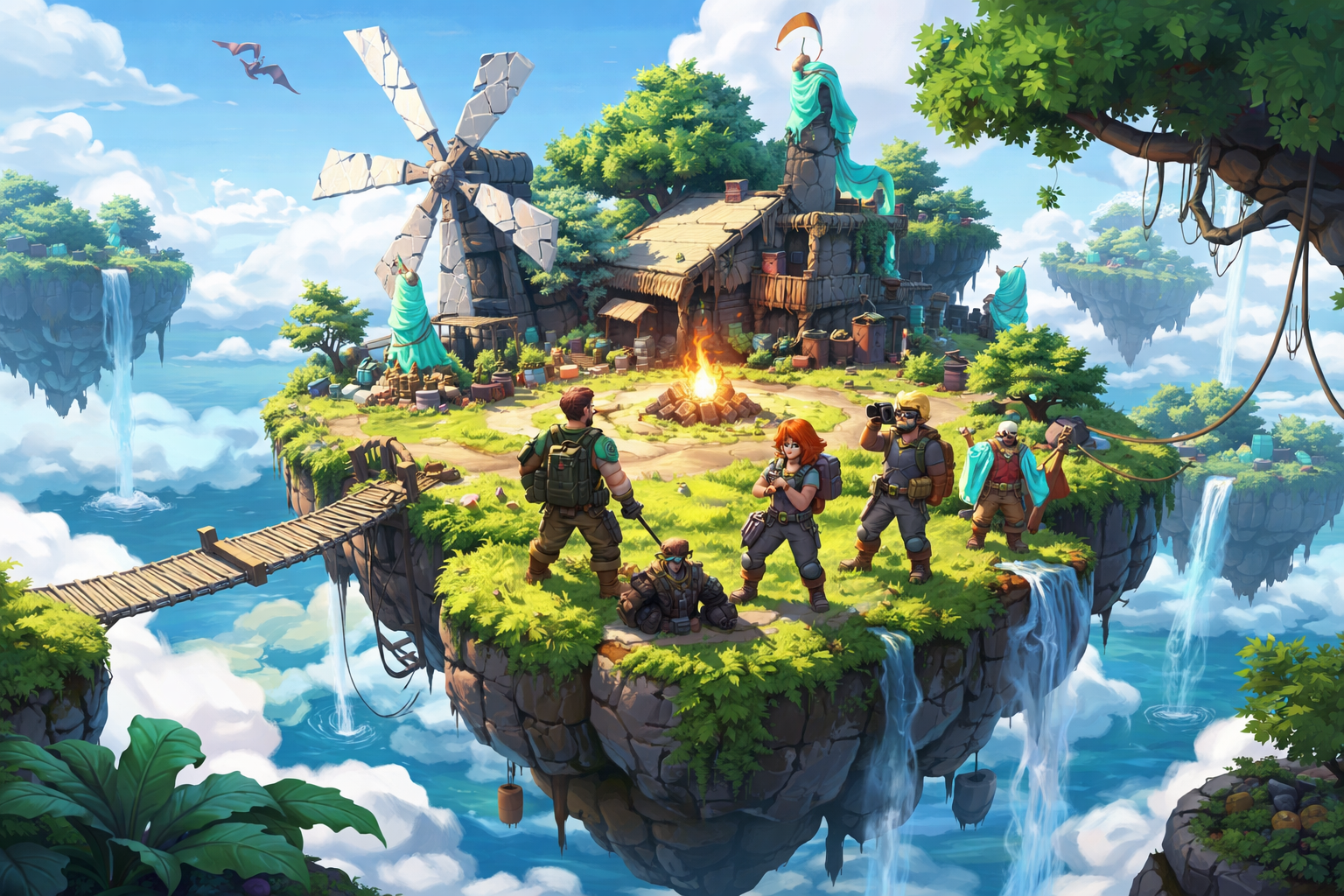 Stranded Isles Survival - Instant game by Jabali AI