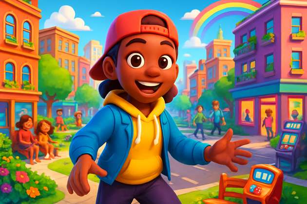 City Life Slots - Jabali AI Poster