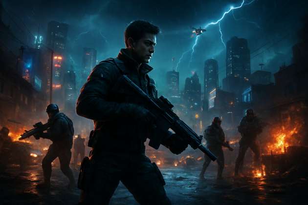 City Under Siege - Jabali AI Poster