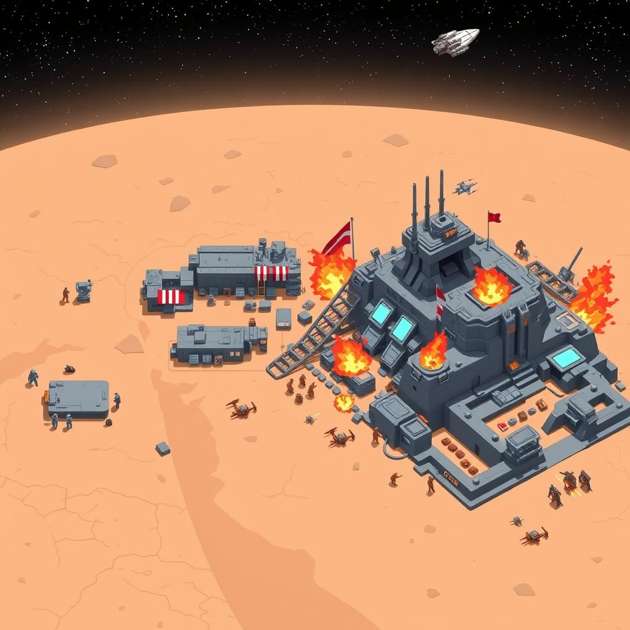 Galactic Stronghold - Jabali AI Poster