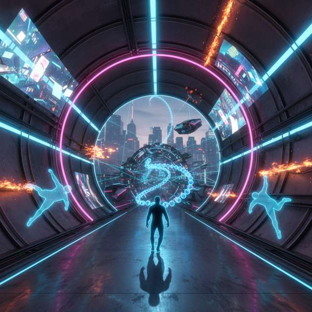 Neon Gravity Dash - 3D Open World by Jabali AI
