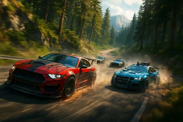 Mountain Fury: Combat Racers - 3D Racing by Jabali AI