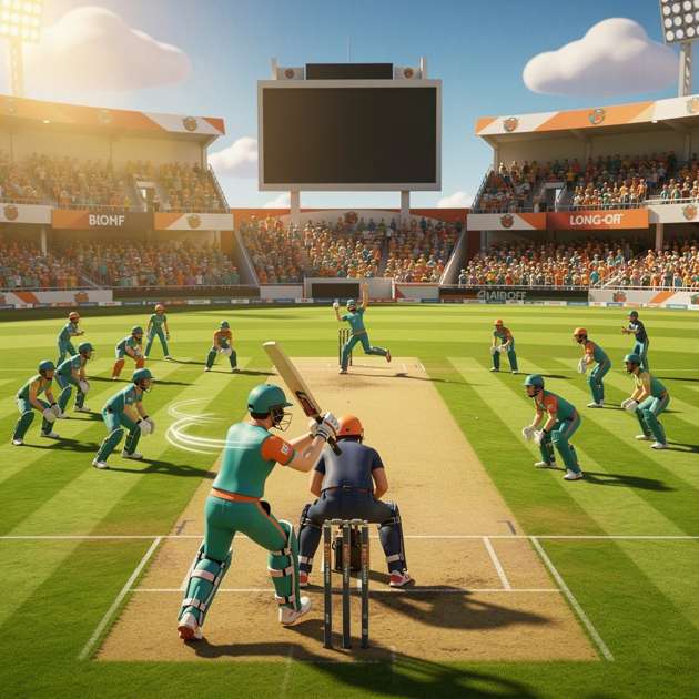 CrickRoko Stadium Smash - Jabali AI Poster