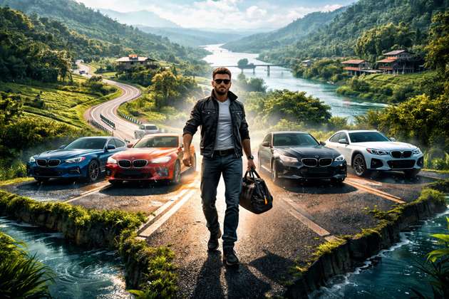 Assam BMW Driver GTA Offline - Jabali AI Poster