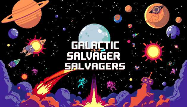 Galactic Salvagers - Jabali AI Poster