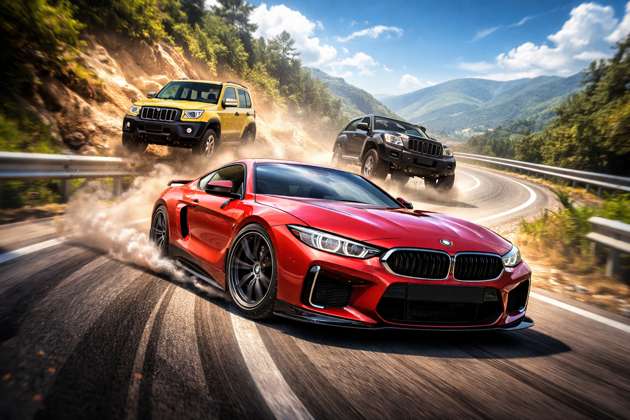 Super Car SUV Drift Simulator - Jabali AI Poster