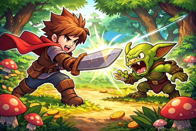 Goblin Clash Quest - Jabali AI Poster