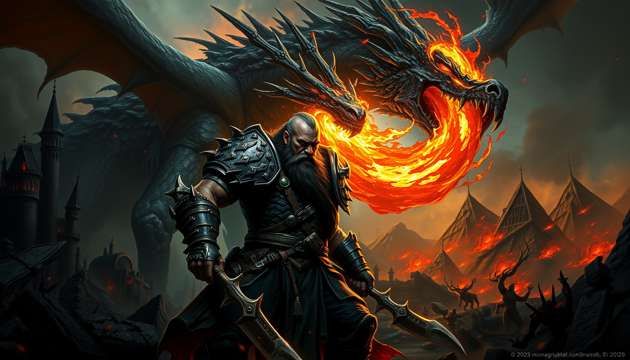 Dragonscourge: Last Berserker - Jabali AI Poster