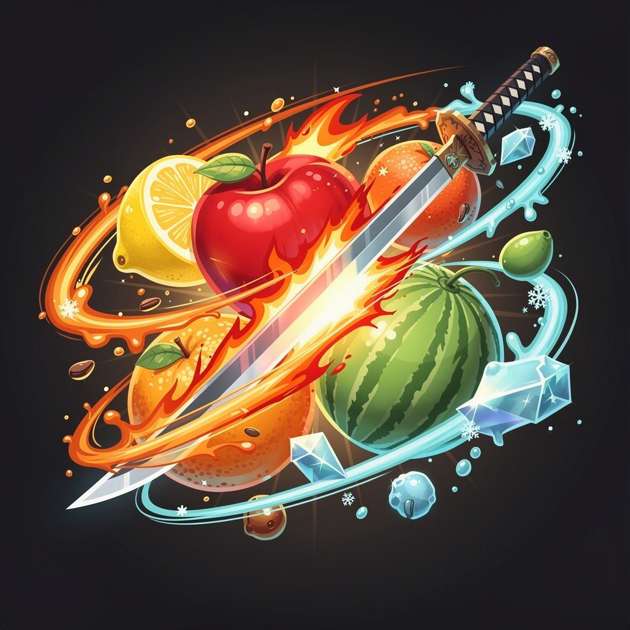 Fruit Cutter Frenzy - Jabali AI Poster